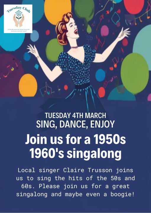 1950s Dance Party flyer