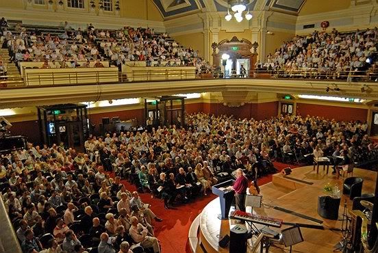 Central Hall Westminster - interior